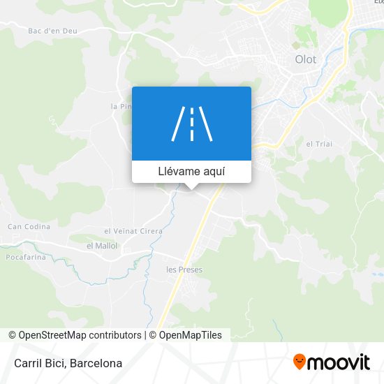 Mapa Carril Bici