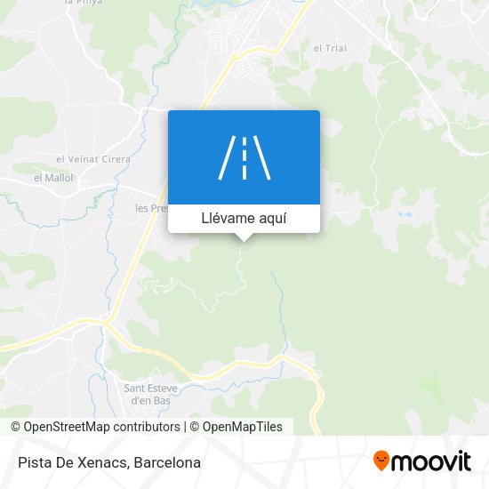 Mapa Pista De Xenacs