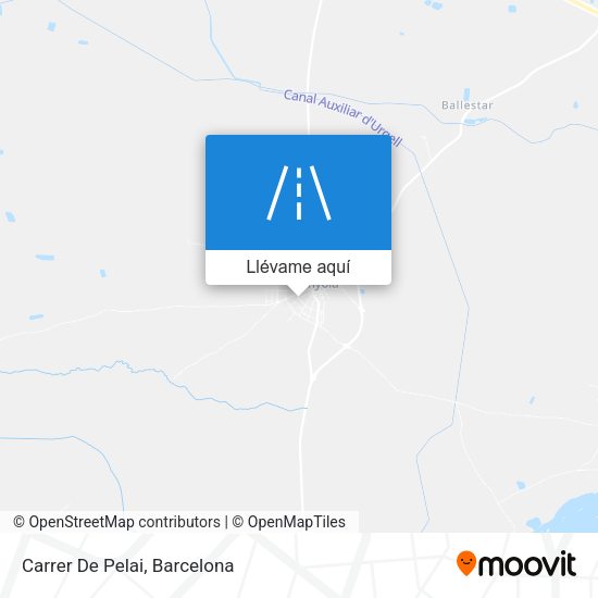Mapa Carrer De Pelai