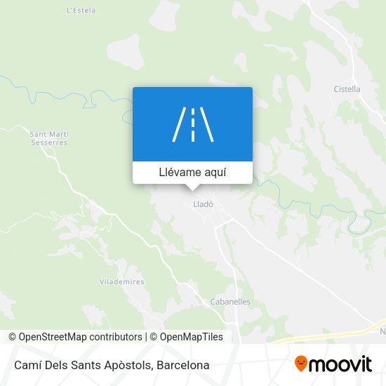 Mapa Camí Dels Sants Apòstols