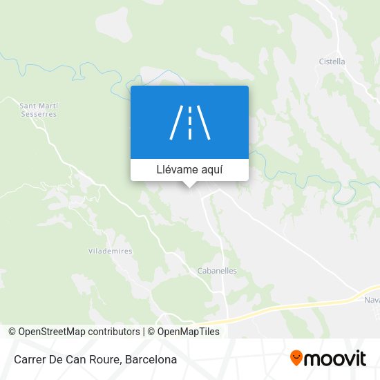 Mapa Carrer De Can Roure