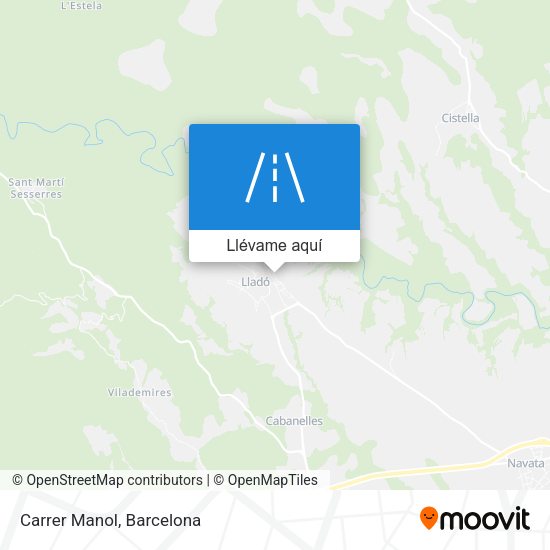 Mapa Carrer Manol