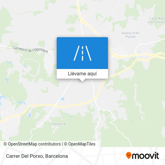 Mapa Carrer Del Porxo