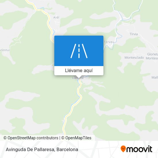 Mapa Avinguda De Pallaresa