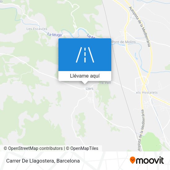Mapa Carrer De Llagostera