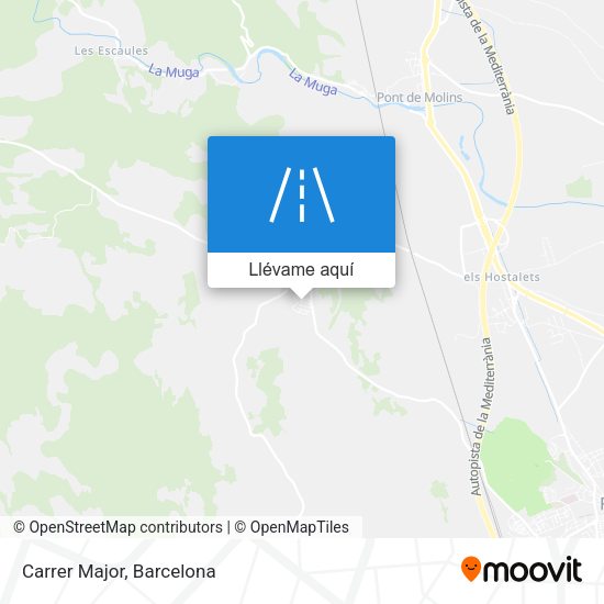 Mapa Carrer Major