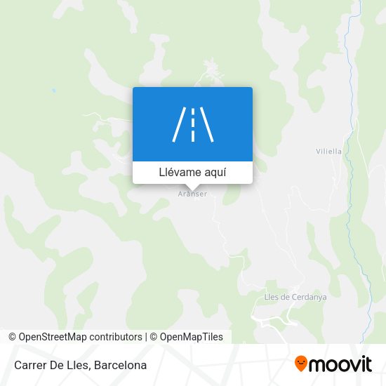Mapa Carrer De Lles