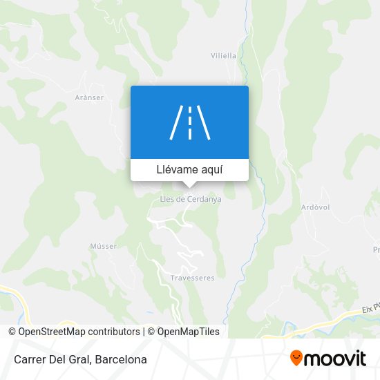 Mapa Carrer Del Gral