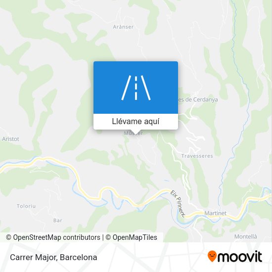 Mapa Carrer Major