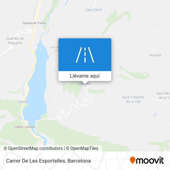 Mapa Carrer De Les Esportelles