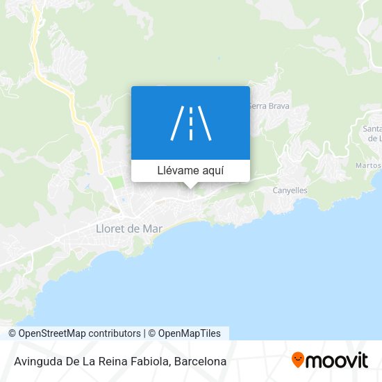 Mapa Avinguda De La Reina Fabiola