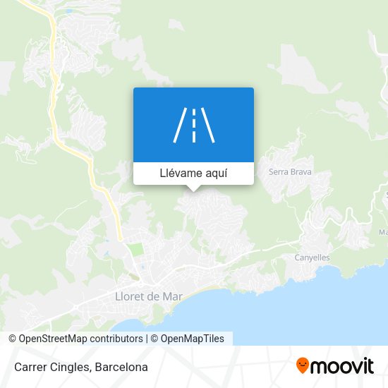 Mapa Carrer Cingles