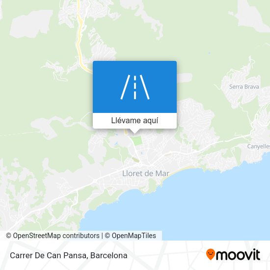 Mapa Carrer De Can Pansa