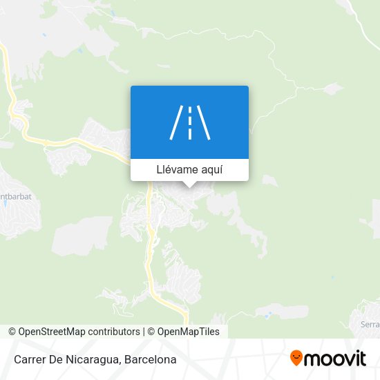 Mapa Carrer De Nicaragua
