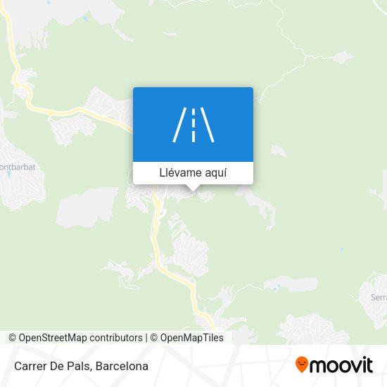 Mapa Carrer De Pals