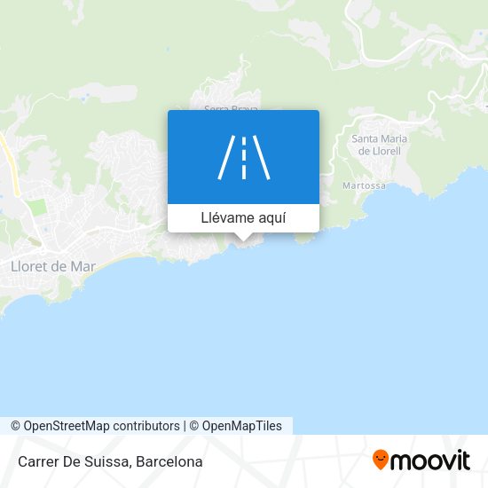 Mapa Carrer De Suissa