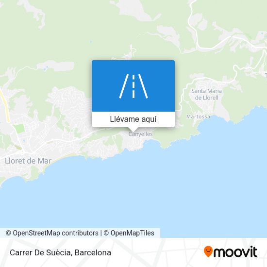 Mapa Carrer De Suècia