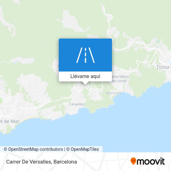 Mapa Carrer De Versalles