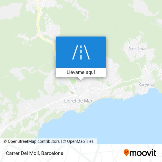 Mapa Carrer Del Molí