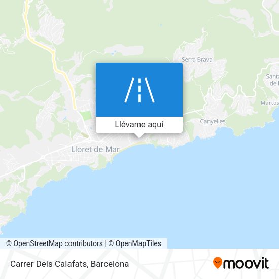 Mapa Carrer Dels Calafats