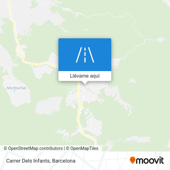 Mapa Carrer Dels Infants