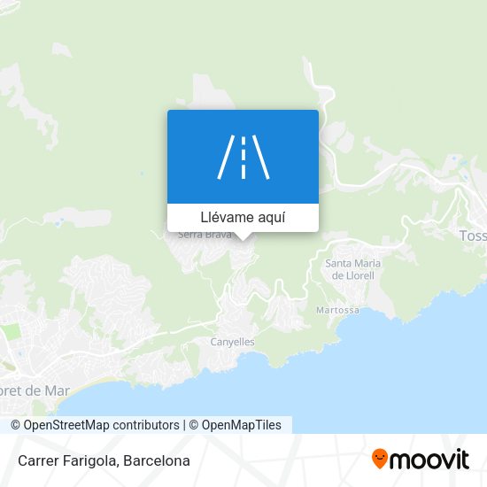 Mapa Carrer Farigola