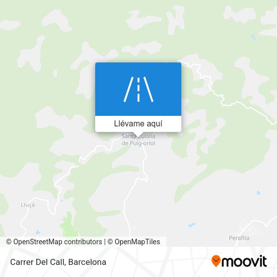 Mapa Carrer Del Call