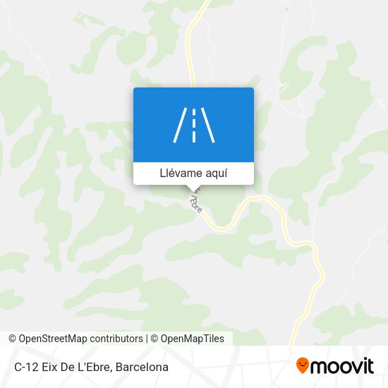 Mapa C-12 Eix De L'Ebre