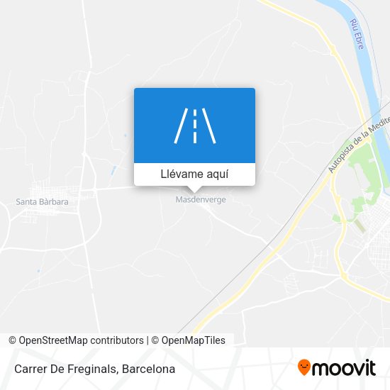 Mapa Carrer De Freginals