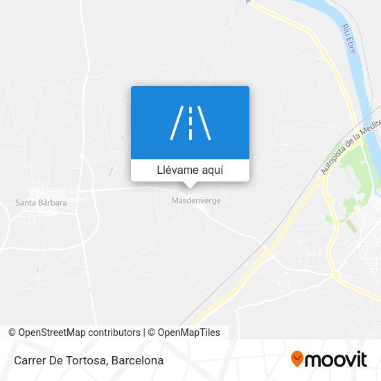Mapa Carrer De Tortosa