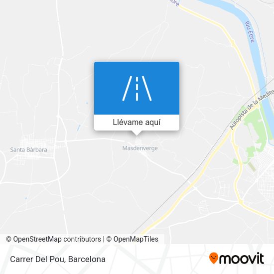 Mapa Carrer Del Pou