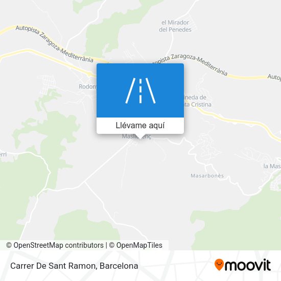 Mapa Carrer De Sant Ramon
