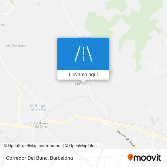 Mapa Corredor Del Banc