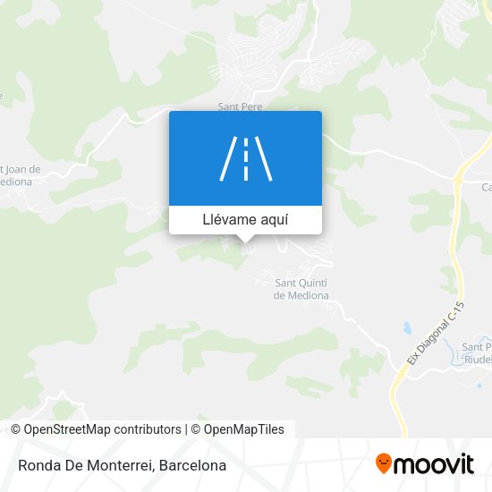 Mapa Ronda De Monterrei