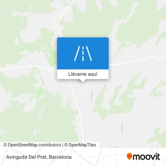 Mapa Avinguda Del Prat