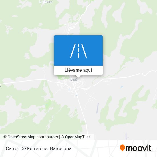 Mapa Carrer De Ferrerons