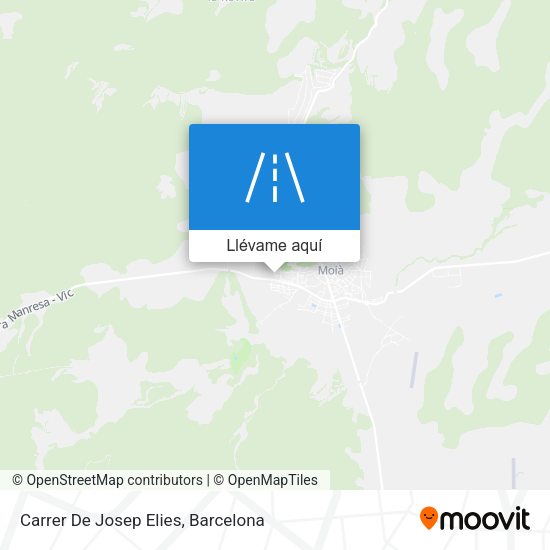 Mapa Carrer De Josep Elies