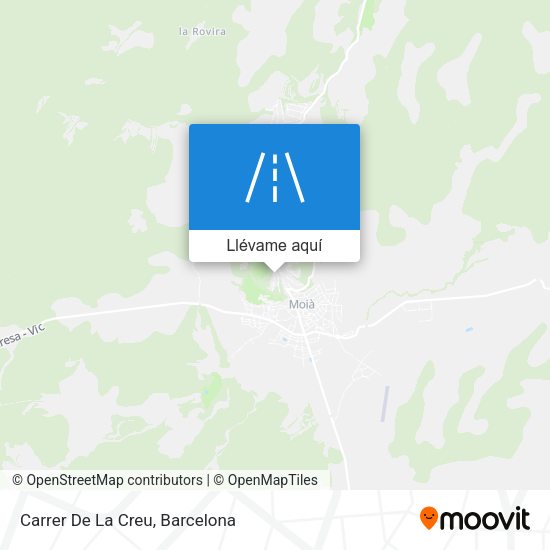 Mapa Carrer De La Creu