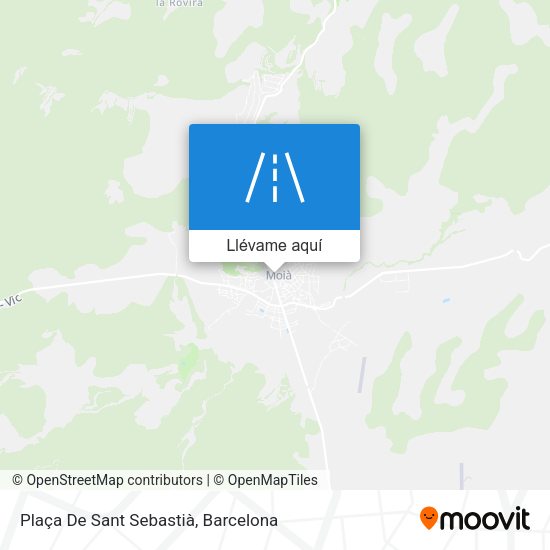 Mapa Plaça De Sant Sebastià