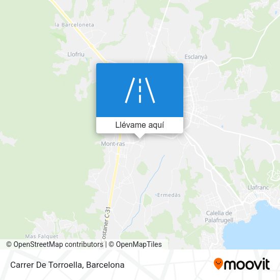 Mapa Carrer De Torroella
