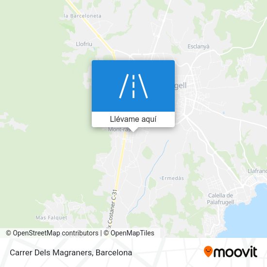 Mapa Carrer Dels Magraners