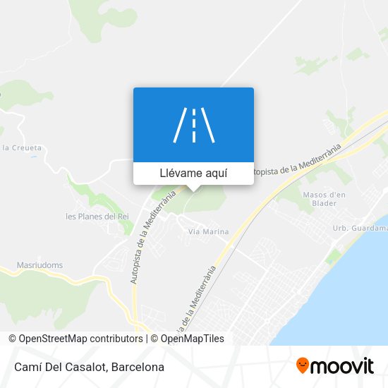 Mapa Camí Del Casalot