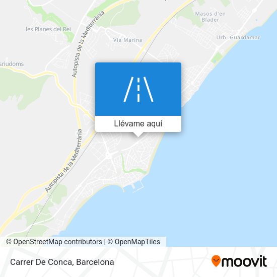 Mapa Carrer De Conca