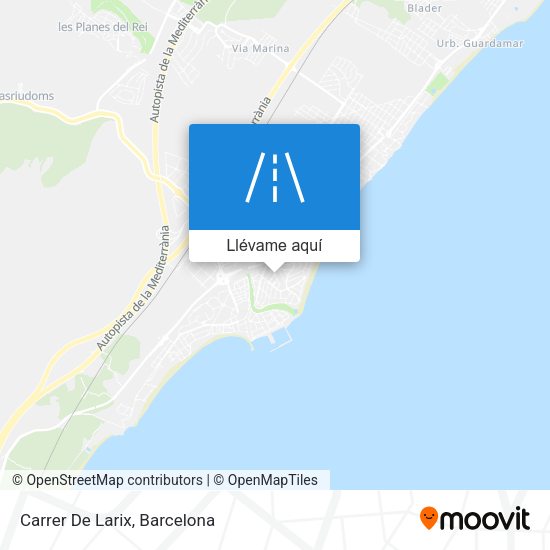 Mapa Carrer De Larix