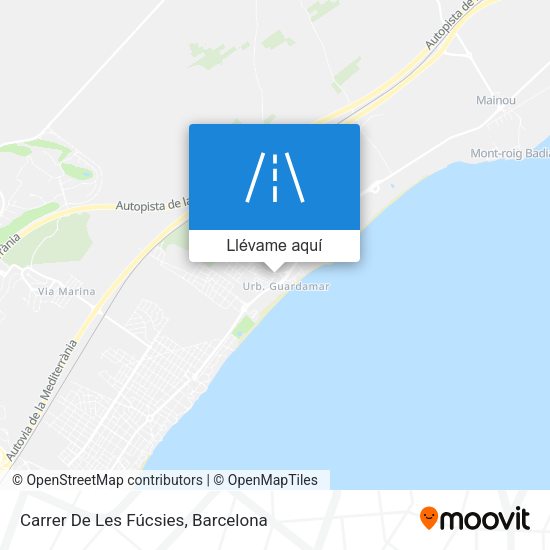 Mapa Carrer De Les Fúcsies