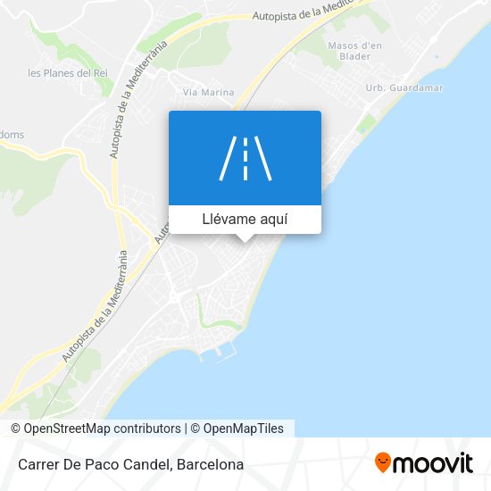 Mapa Carrer De Paco Candel