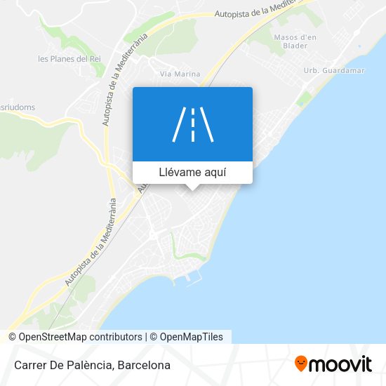 Mapa Carrer De Palència