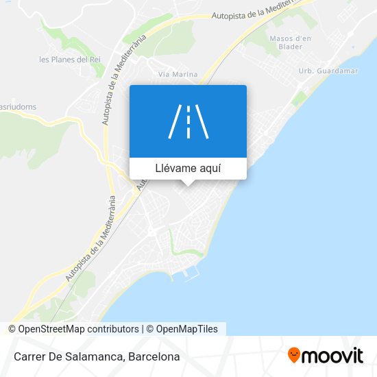 Mapa Carrer De Salamanca