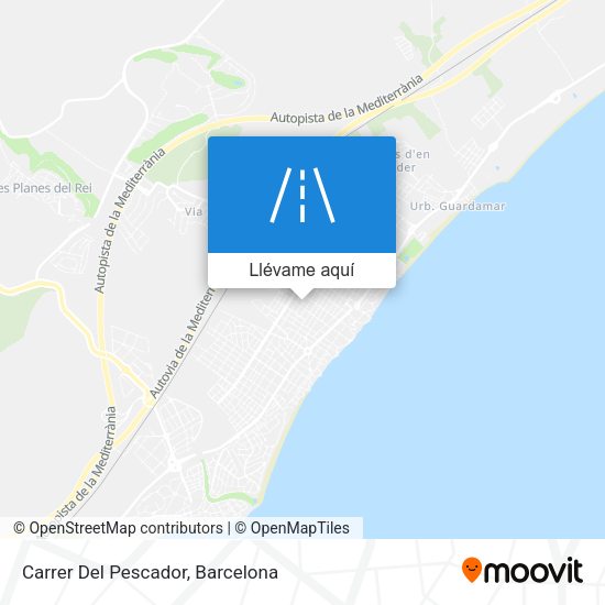 Mapa Carrer Del Pescador