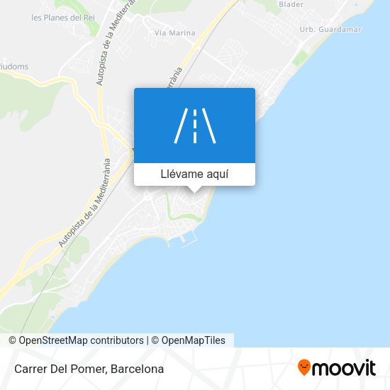 Mapa Carrer Del Pomer